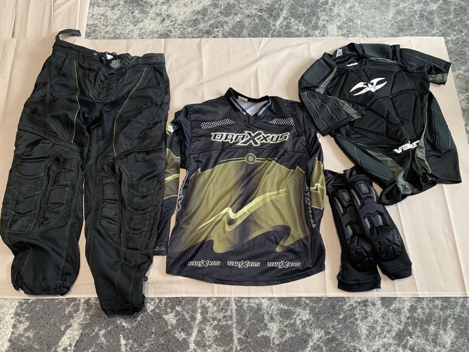 Пейнтбол, пейнтбольний маркер, екіпіровка