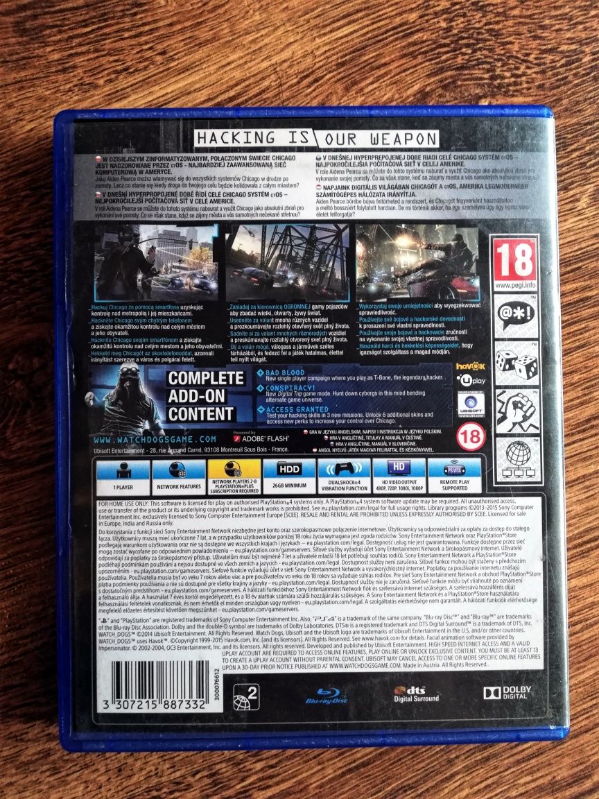 Gra Watch Dogs Complete Edition (PL) PS4