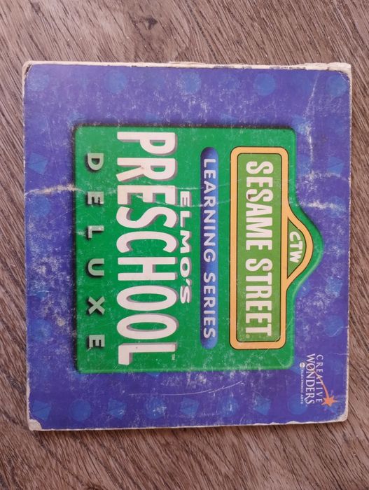 Диск sesame street Серия компьютерных игр / preschool / kindergarten