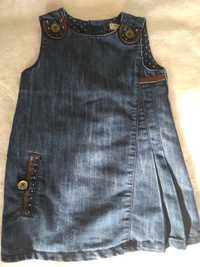 sukienka jeans 98