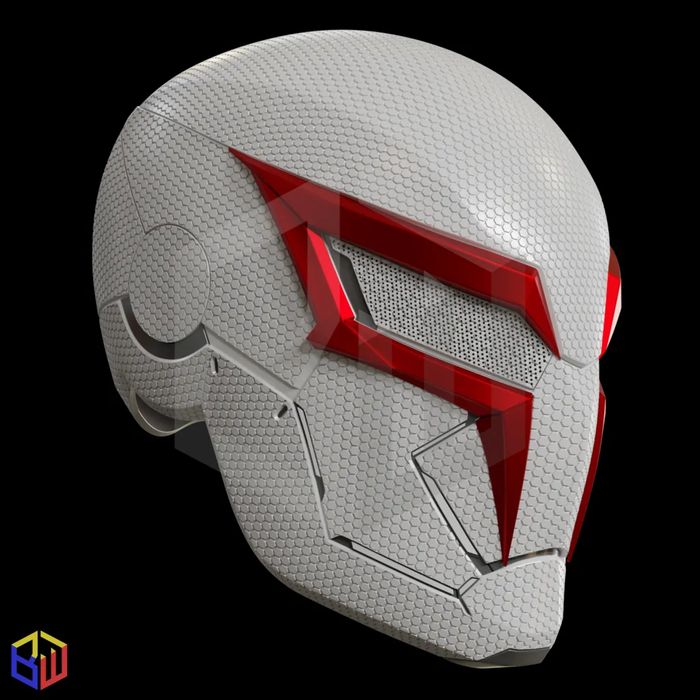 Capacete Spider-Man 2099 V2 Texturizado