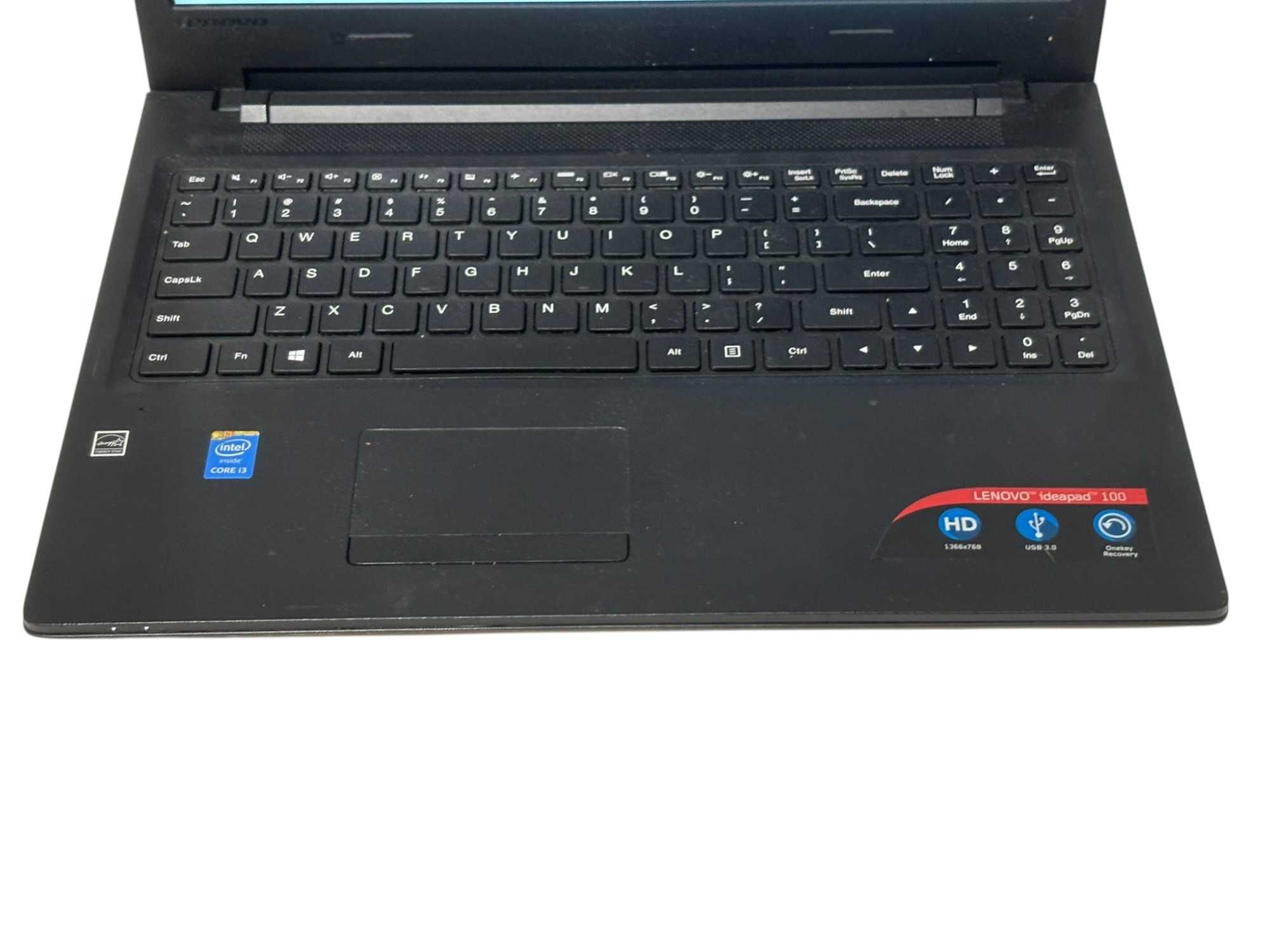 Laptop Lenovo Ideapad 100-15IBD i3 8gb/500gb zasilacz