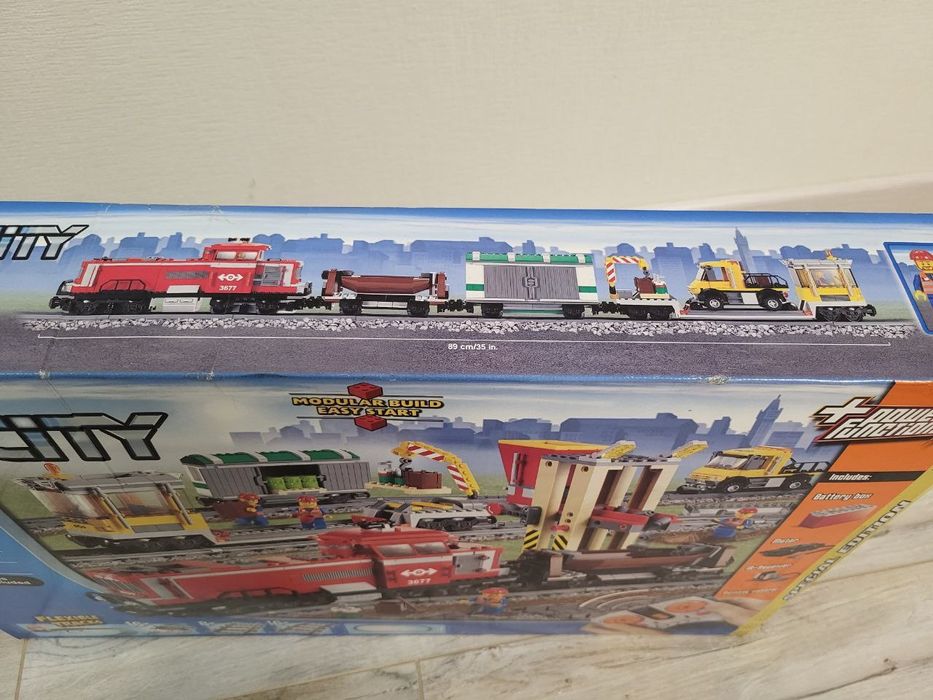 Конструктор LEGO (ЛЕГО) City 3677 Red Cargo Train