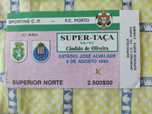 Bilhete do jogo sporting-porto Supertaça 1995
