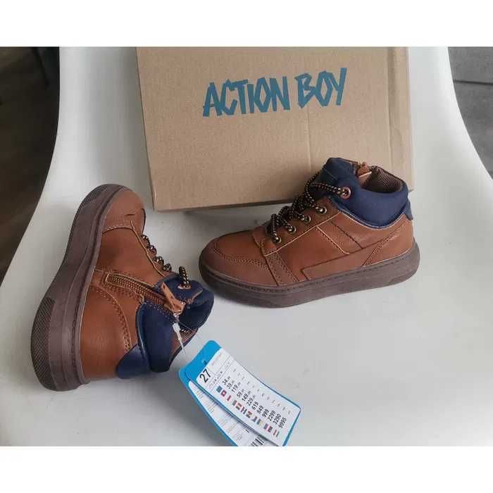 CCC Nowe buty 27 buty botki 27 buty przejściowe Action Boy 17,4 cm