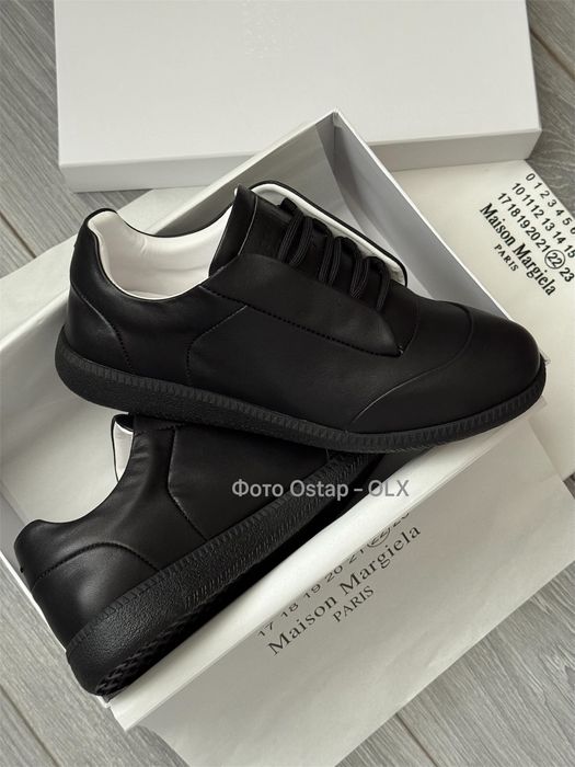 MADE IN ITALY Кроссовки Maison Margiela Future Low Black (IN BOX)