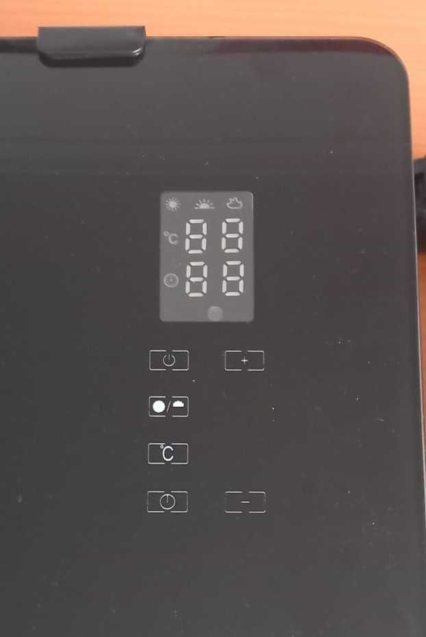Convector Eléctrico de Vidro