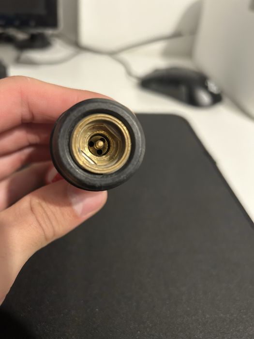 Encaixe rapido gas argon e formier