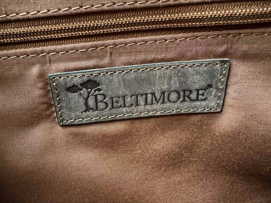 Beltimore N07 Torba męska na laptop skórzana 15,6