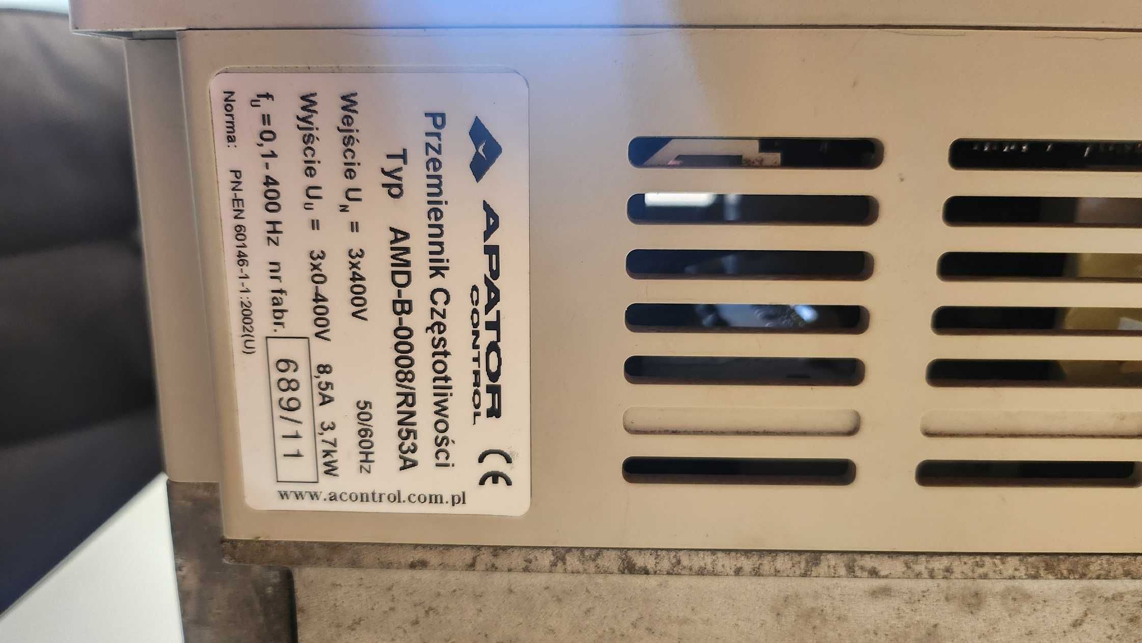 Falownik Apator AMD VFD-B, 3,7kW