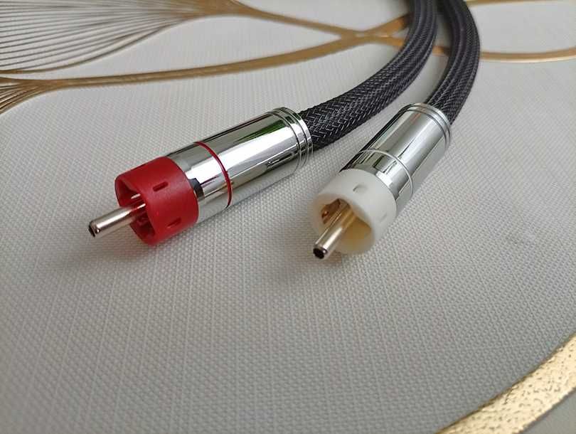 Kabel RCA Monosaudio A201 Signal Cable wtyki pozłacane 0,5m