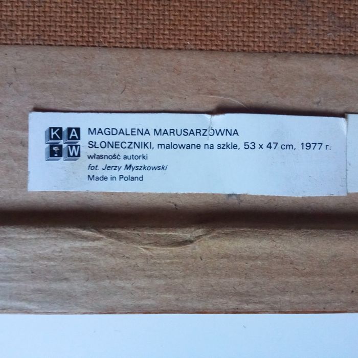 Słoneczniki, obraz reprodukcja