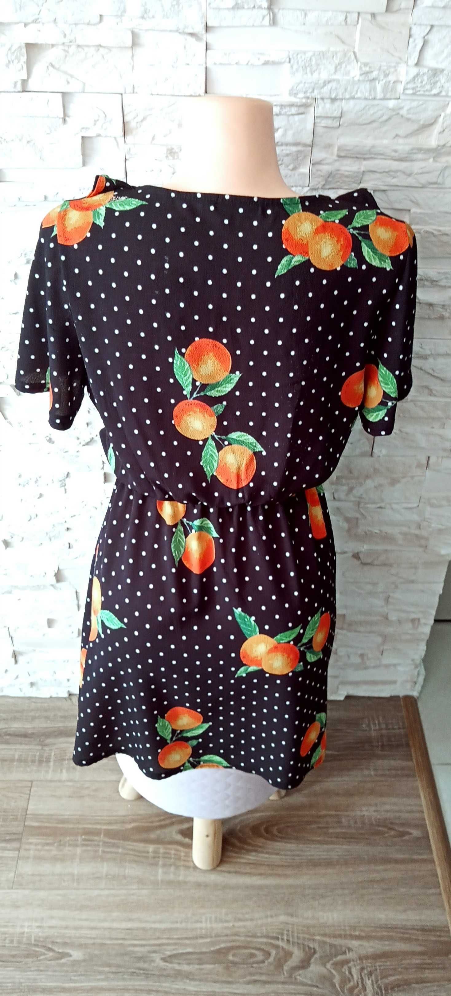 Sukienka w owoce damska letnia L/40 PrettyLittleThing