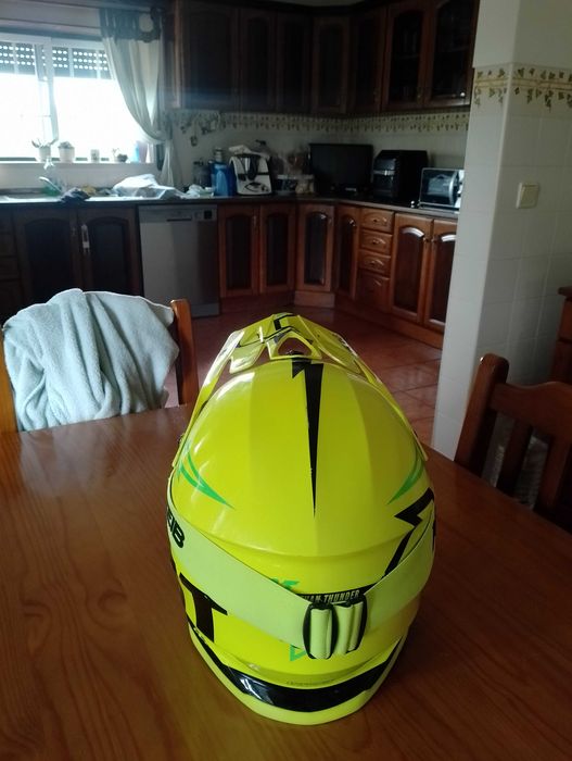 Capacete motocross enduro