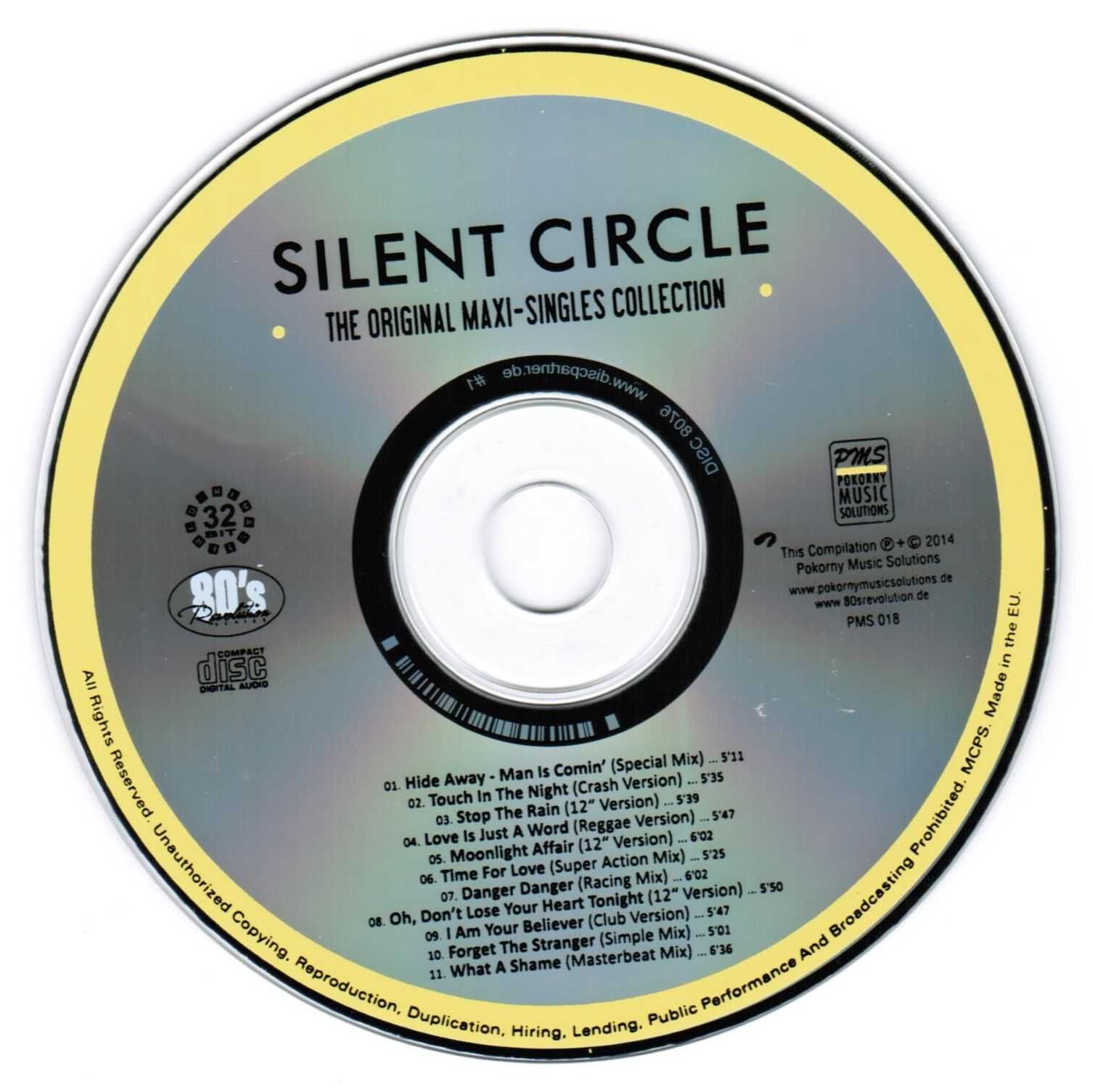 CD Silent Circle - The Original Maxi-Singles Collection (2014) Pokorny