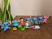 Lilo i stich zestaw nowych figurek z bajki filmu disney