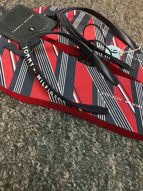 Tommy Hilfiger - klapki damskie z USA, 36.