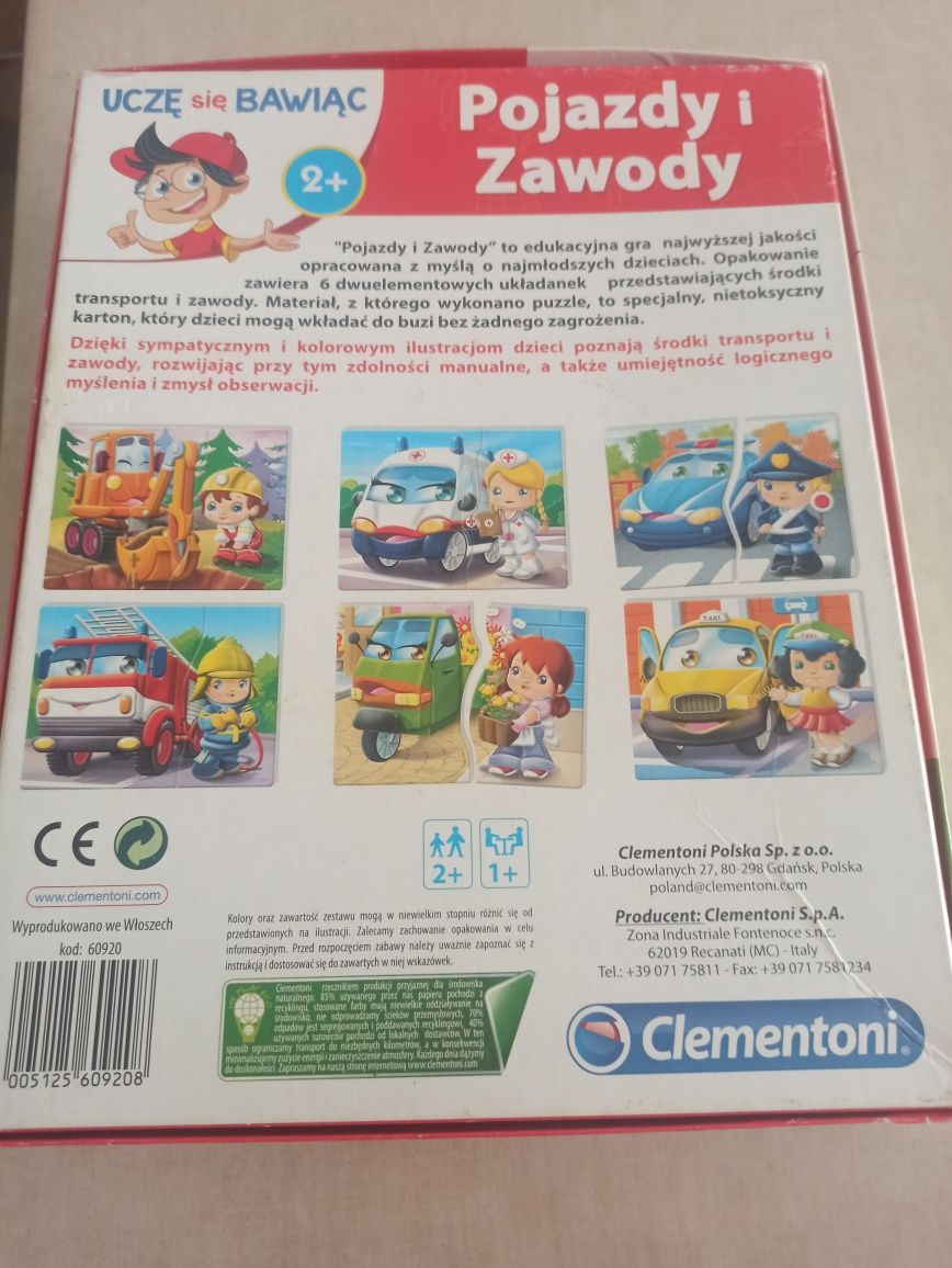 Puzzle dla dzieci 2 latka