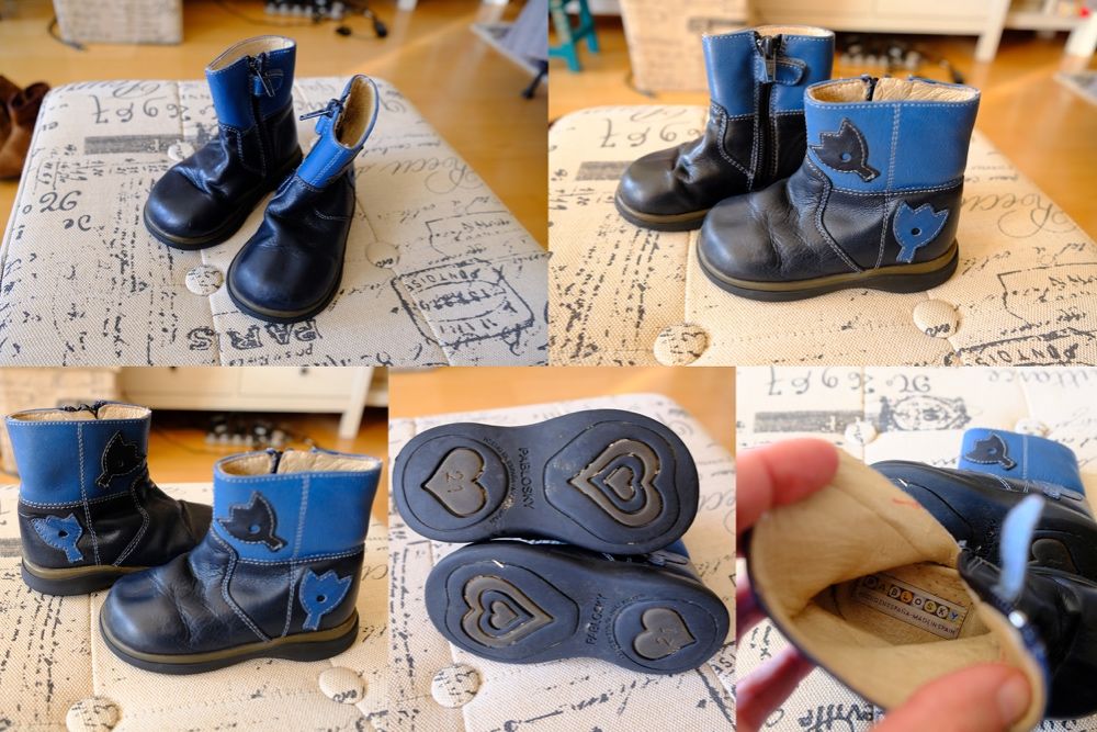 lote de calçado de menina, do n.º19 ao 23