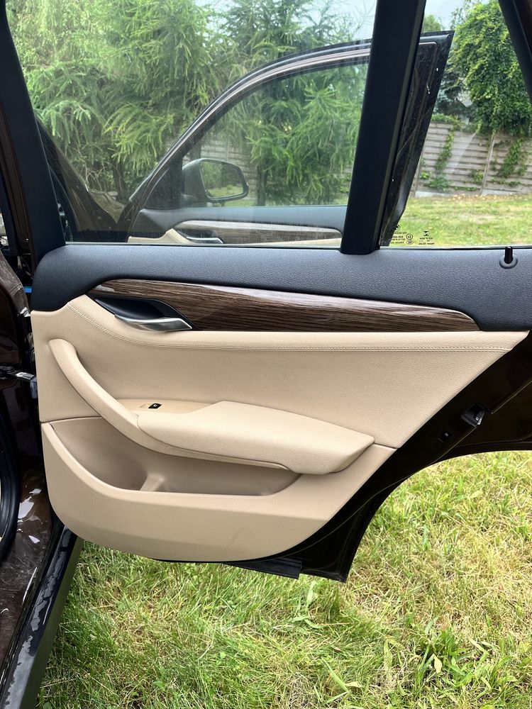 Wnętrze skóra Bmw x1 e84 lift podgrzewane beżowe Nevada beige LUB4