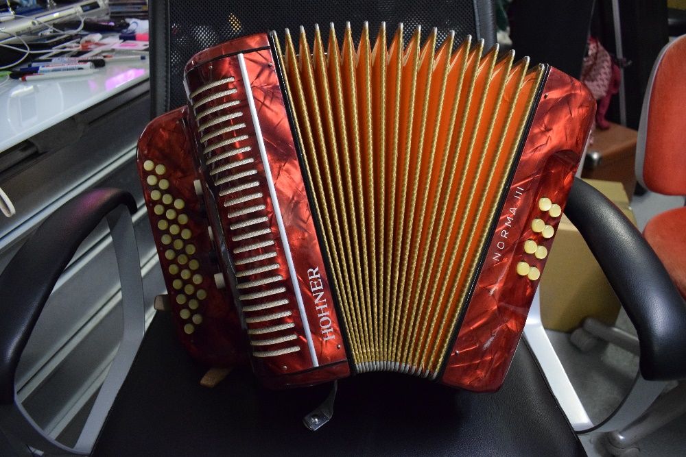 Concertina Hohner Norma III, 3 Voz