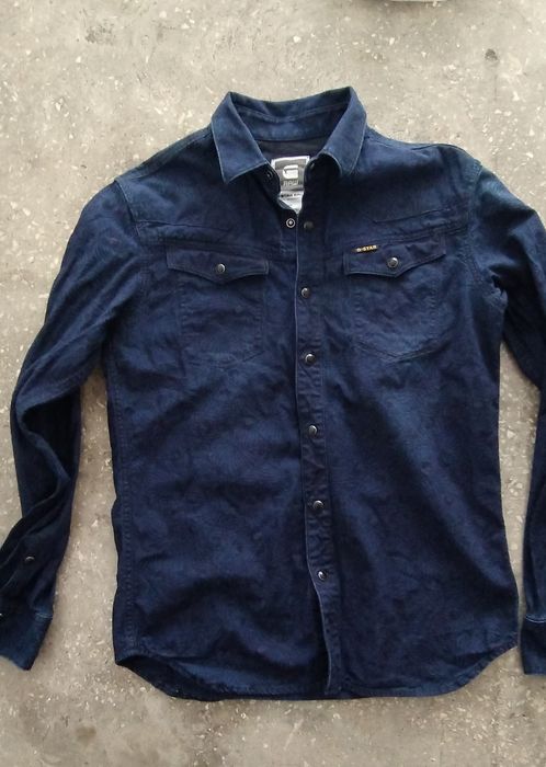 Koszula G-Star Raw 3301 Grubsza Super wzorek 2 kieszene na piersi na n