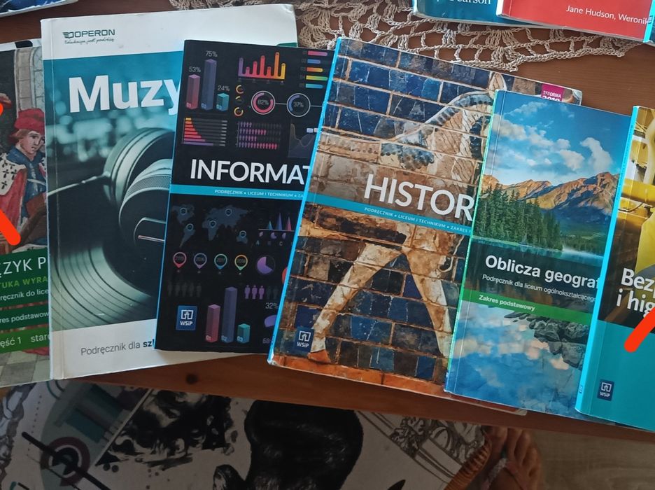 Książki do 1 klasy technikum