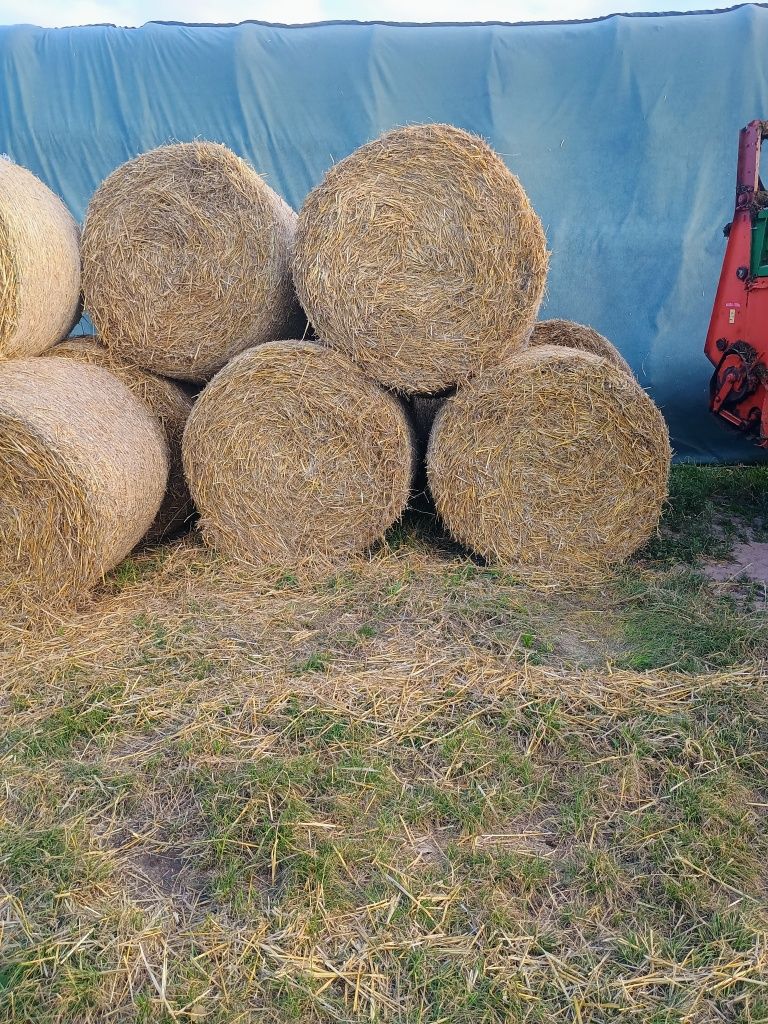 Sprzedam słomę bele 120/120