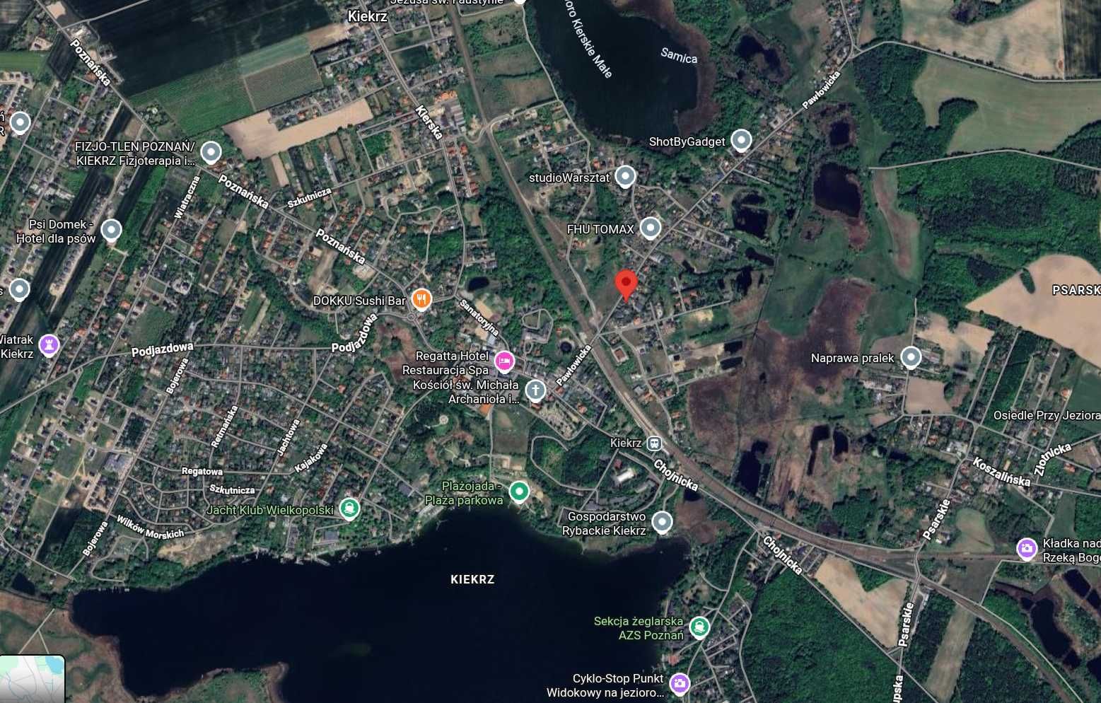 1os, 2os Kiekrz, 18min na Dw. Główny, Ogrody, Rokietnica. Bez opłat