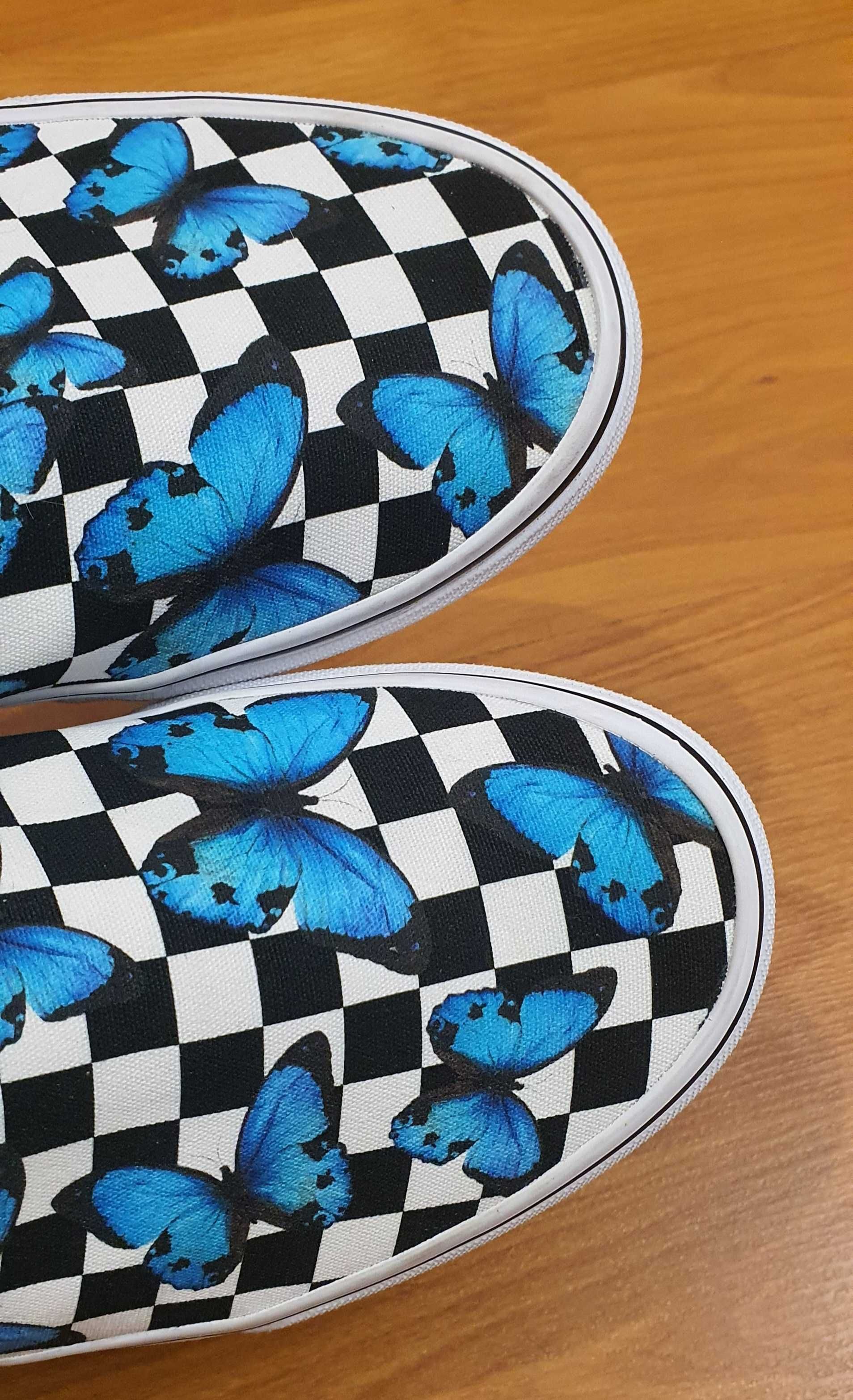 Кеды слипоны мокасины VANS 40,5р.26см