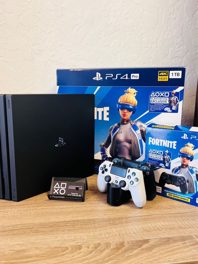 Ps4 Pro 1Tb 120 ігор безкоштовно Магазин Гарантія