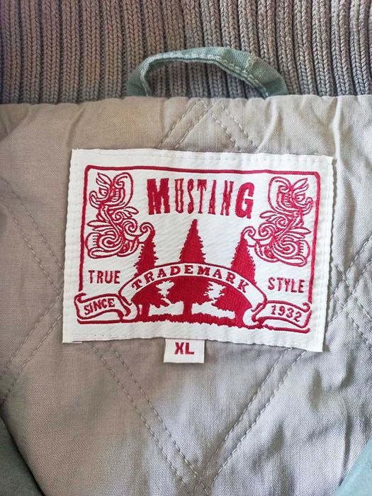 Casaco Blusão Militar Verde Caqui XL Mustang