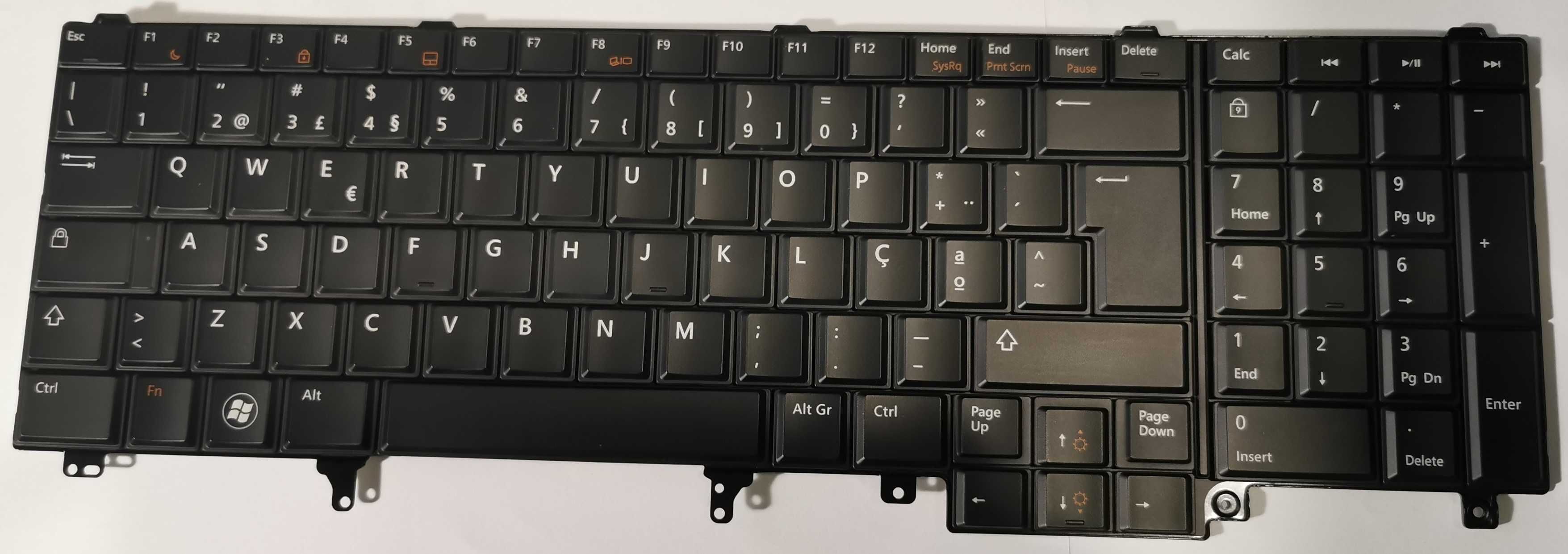 Teclado DELL Latitude E6520 E6530 E6540 E5520 E5530 PRETO PT-PT novo