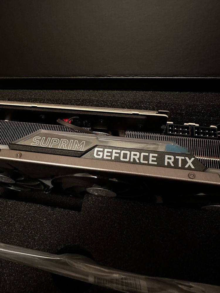Nowa MSI GeForce RTX 3070 Suprim X 8 GB, komputer, karta graficzna!