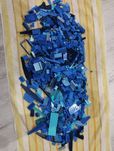 Klocki LEGO mix 0,8 kg 100% oryginalne niebieskie.