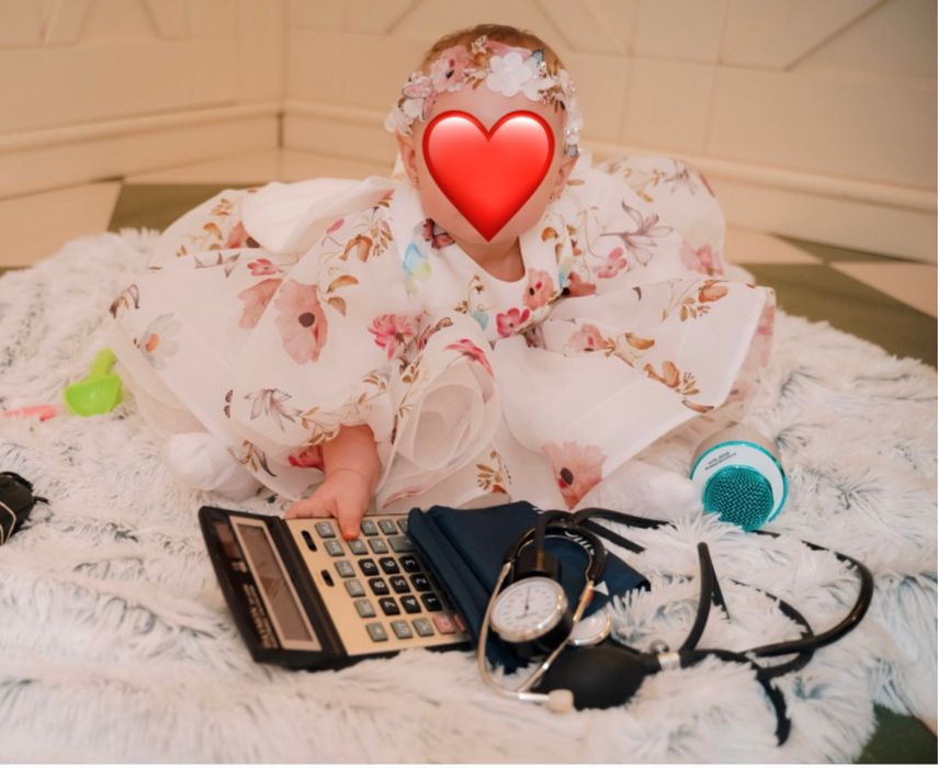 Святкова дитяча сукня на 1 рік