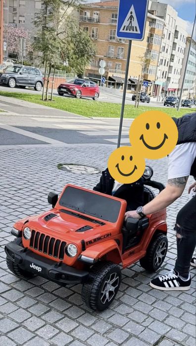 Jeep Rubicon Elétrico para Criança – Como Novo! 12V