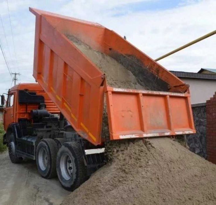 Привезу отсев, песок, щебень, бутовый камень, чернозем. Недорого