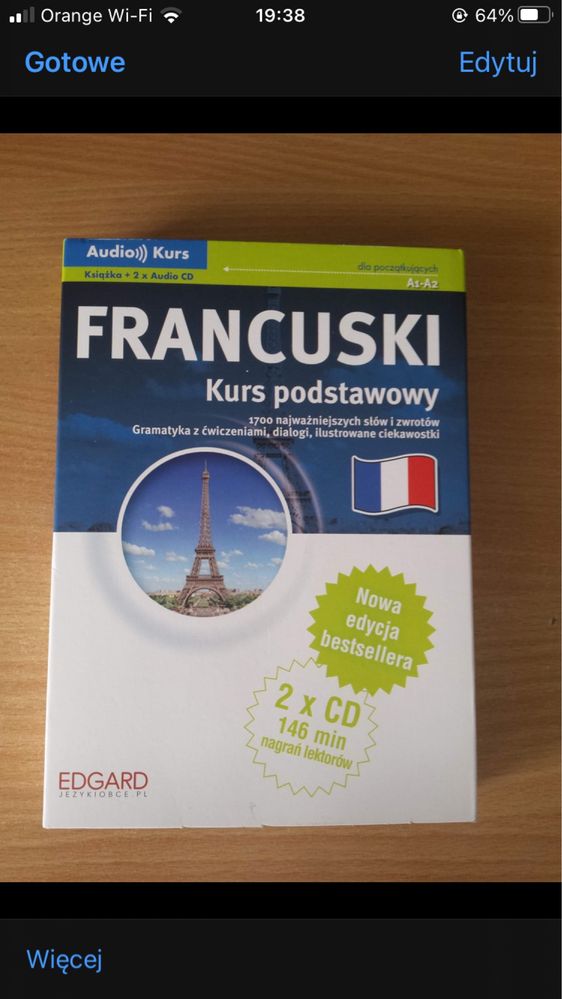 Kurs podstawowy z jezyka francuskiego