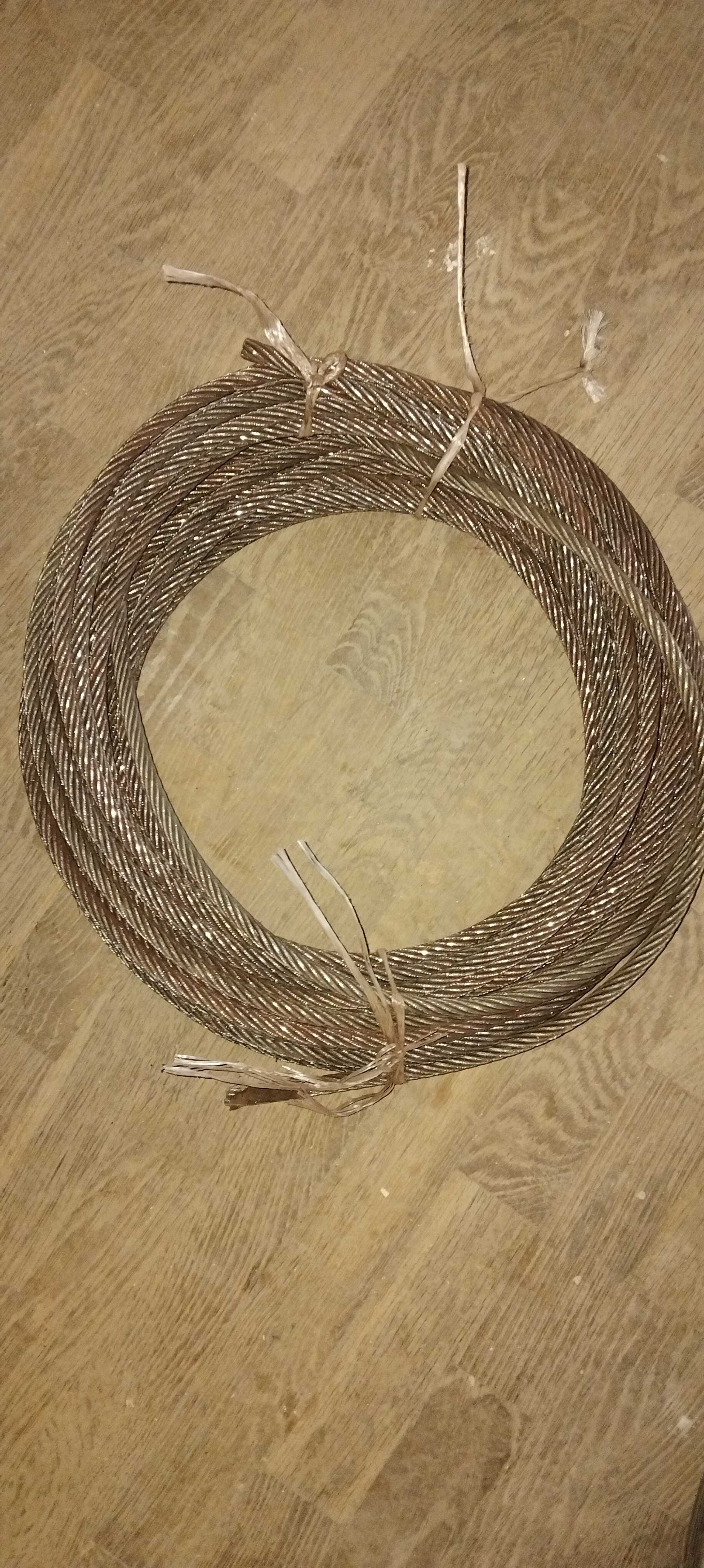 Lina stalowa 10 mm.