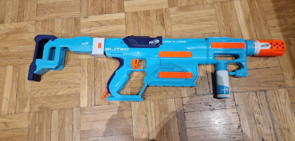 Pistolet Nerf Elite 2.0 Lock N Load Pack