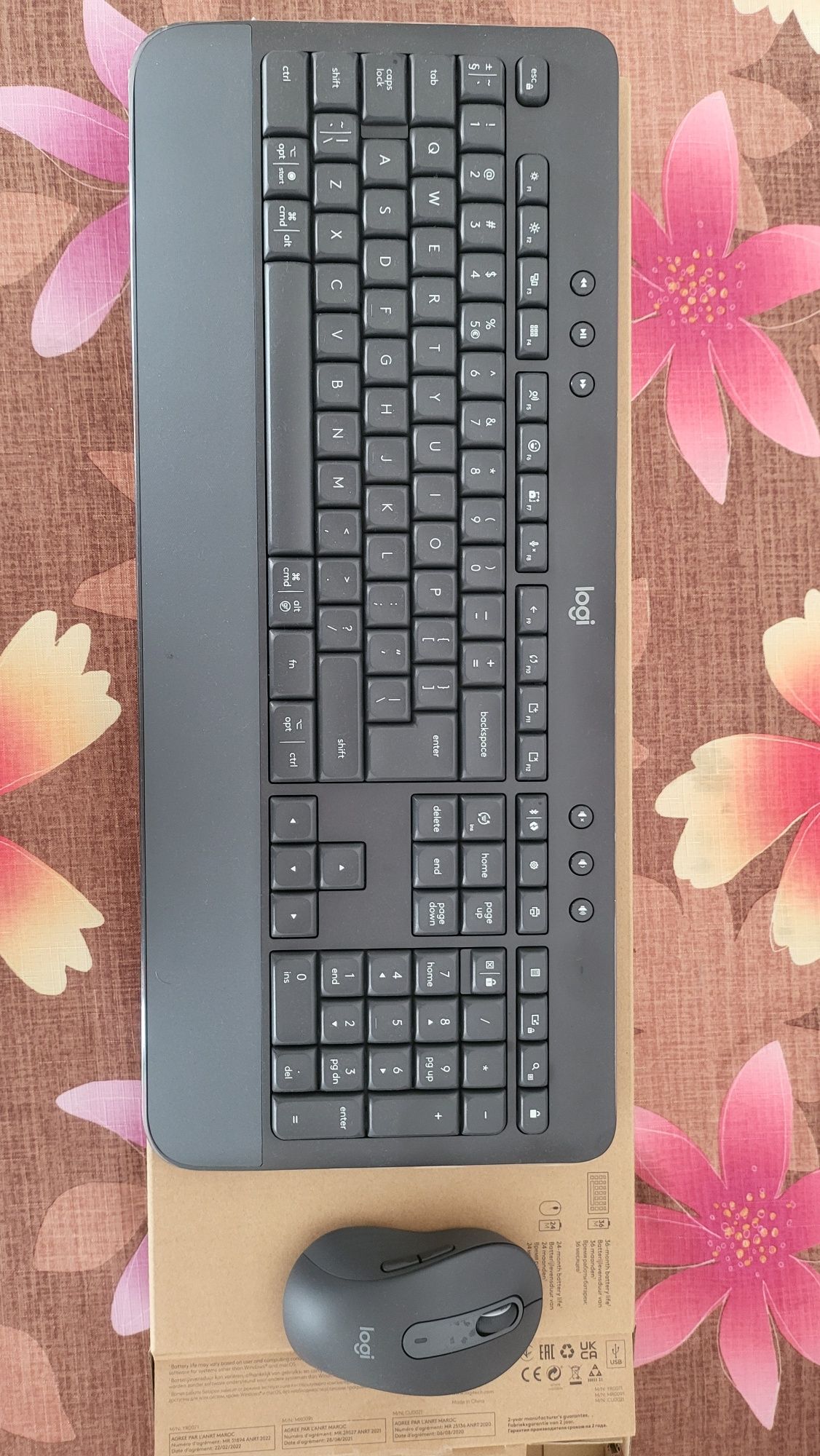 Logitech MK650, klawiatura + mysz