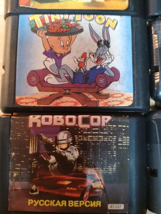 Картриджи Sega Mega Drive