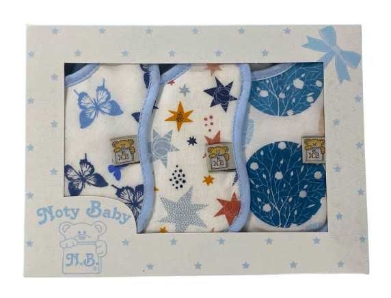 Conjuntos de  3  lindos babetes para bebé