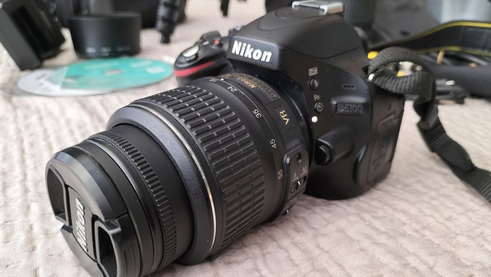 Zestaw Nikon d5100 - duży zestaw - Przebieg 2904