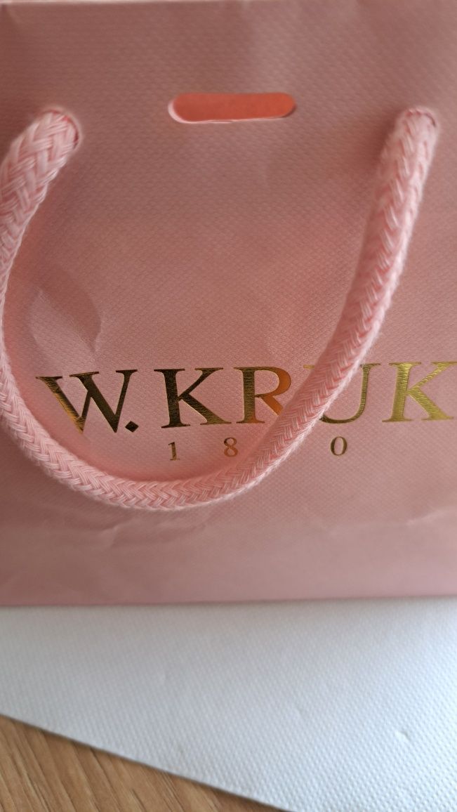 Celebrytka łańcuszek W.Kruk srebrny 44 cm