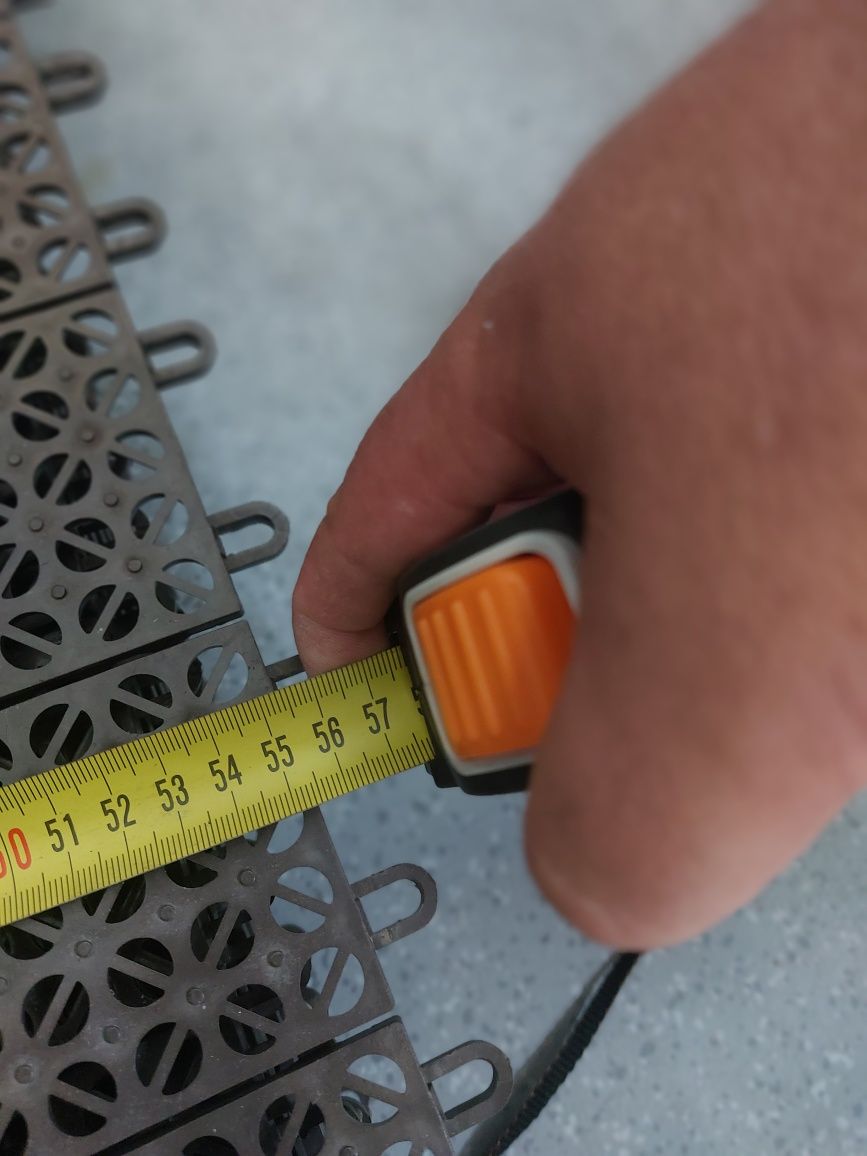 Piso plástico 0,55x0,55