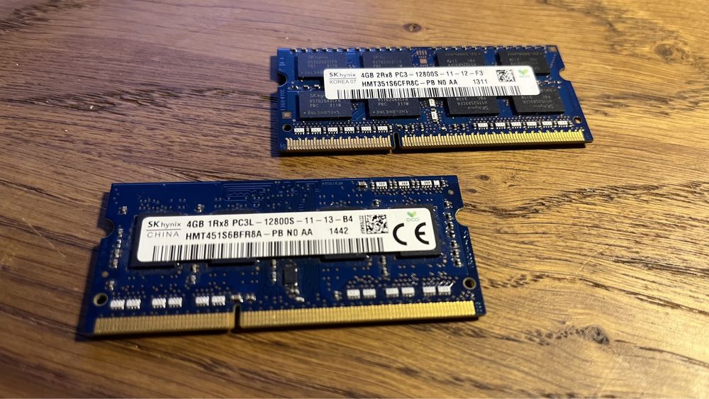 Pamięć RAM DDR3 8GB (2x4GB) 1600Mhz HYNIX