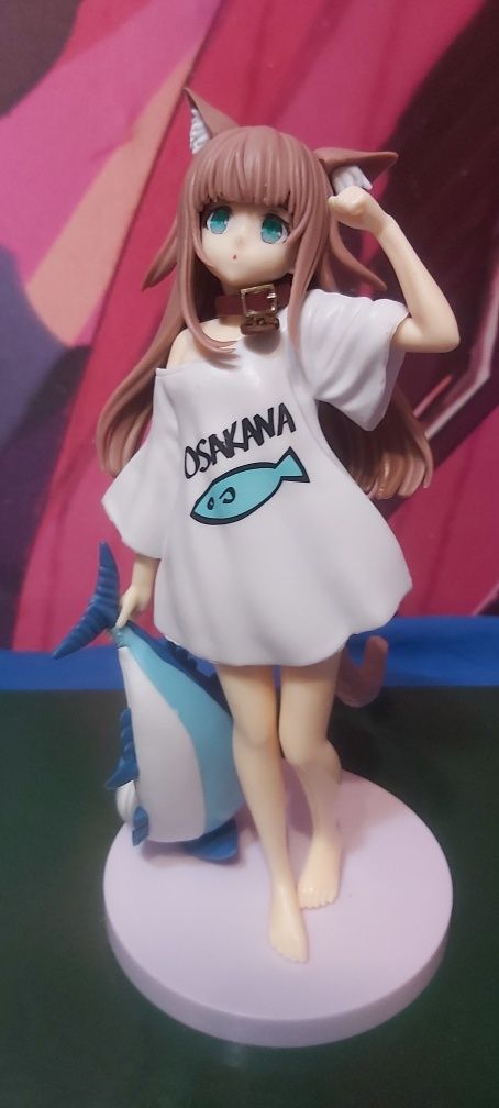 Figurka anime kinako cat girl