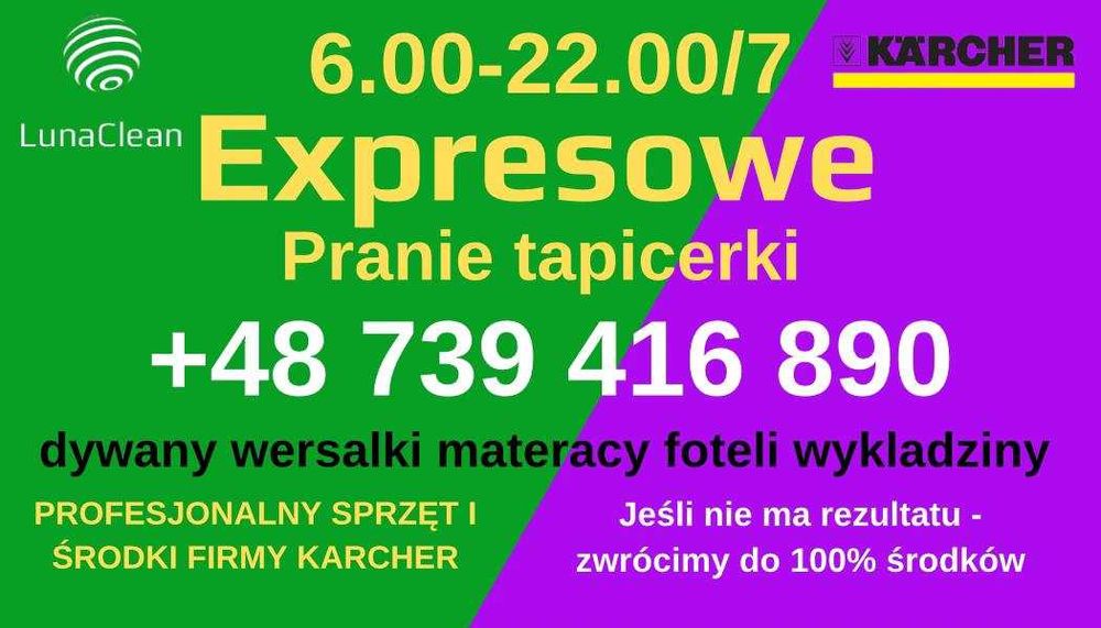 pranie tapicerki meblowej, samohodowej, materacow, dywanow, wykladzin